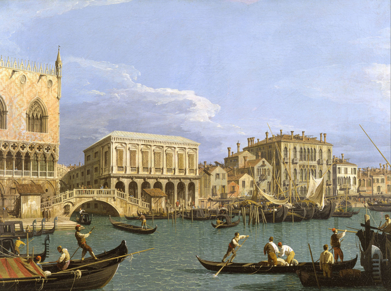 Canaletto Riva degli Schiavoni