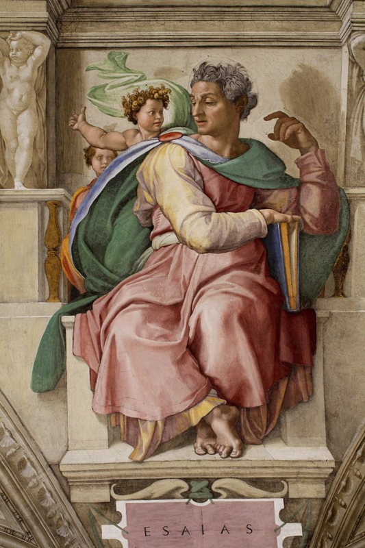 Michelangelo The prophet Isaiah