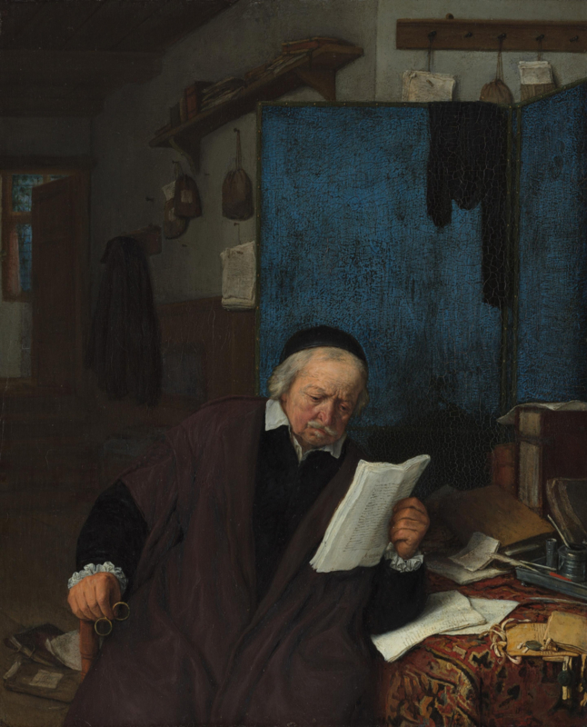Van Ostade A legal scholar in his study room