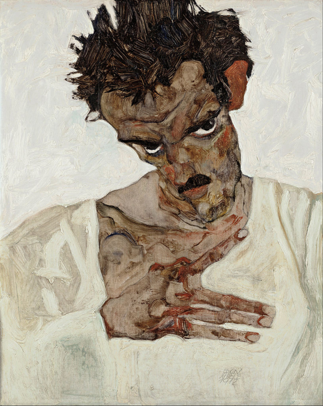 Schiele Self-Portrait